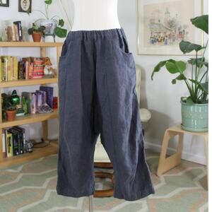Shamale Linen Japanese Minimalist Harem Pants